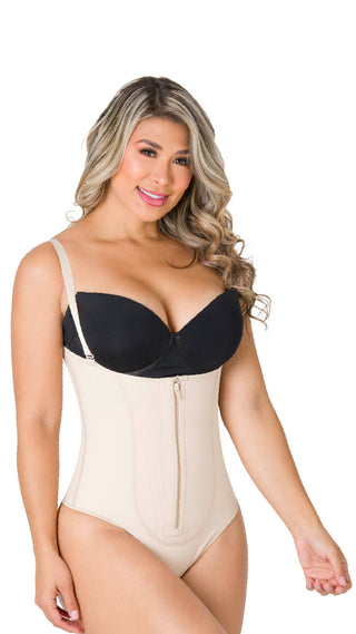 Faja Body de Media Compresión 5F408BB - Beige