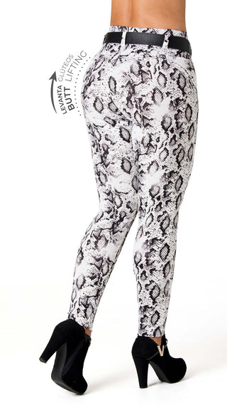 Legging Realce de Animal Print 7L959BPCT-N - Estampado