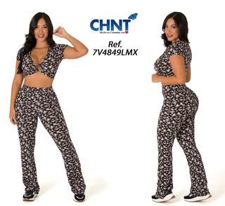 Conjunto Pantalon Estampado 7V4849LMX - Estampado