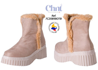 Botas Caña Corta 7C2089BOTB - Beige