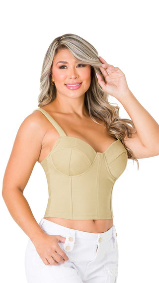 Blusa Tipo Corset 5B6799C - Verde