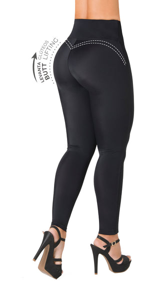 Legging control abdomen Area7 4L920BPCT-N - Negro