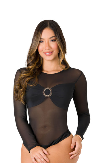 Body Mesh 5BB807 - Negro