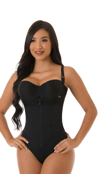 Strapless Body Moldeador Colombiano 5F106BB-N - Negro