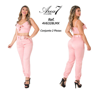 Conjunto Pantalon 4V6328LMX - Rosado