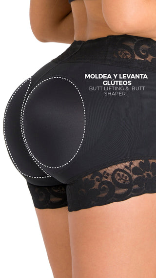 Short Levanta Cola 5F429SH-N - Negro