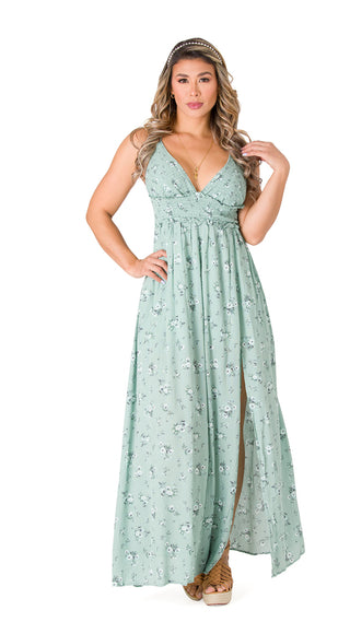 Vestido Maxi Floral 7V6447MX - Estampado