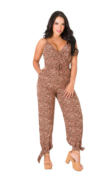 Animal Print Jumpsuit 2V6526EMX - Animal Print