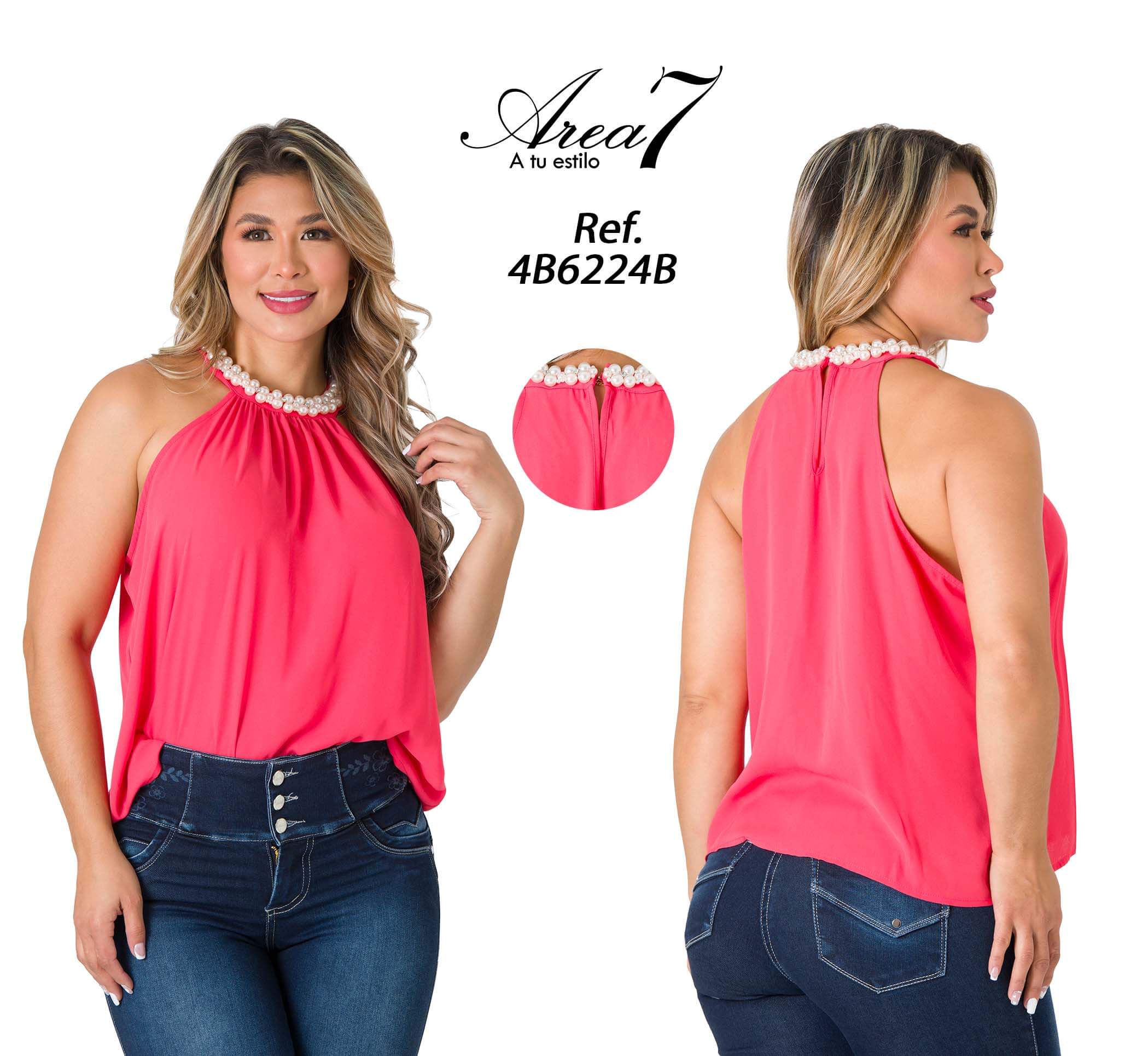 Blusas cuello halter 2018 online