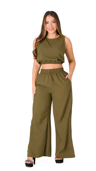 Conjunto Pantalón 2V6384LMX - Verde