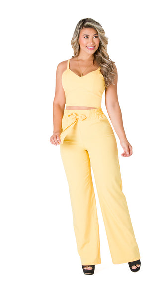 Conjunto Pantalon 7V6505LMX - Amarillo