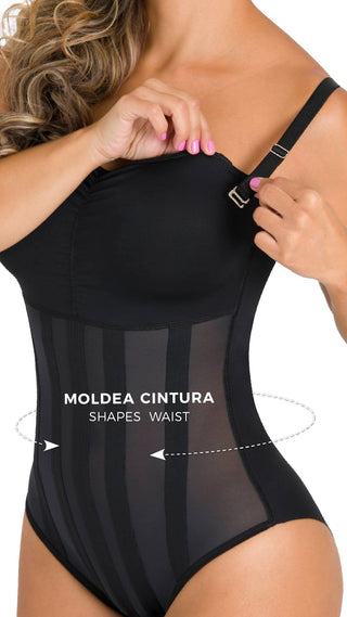 Faja Body de uso externo 5F352BB-N - Negro