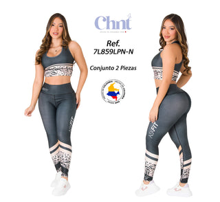 Conjunto Leggings Deportivo 7L859LPN-N - Estampado