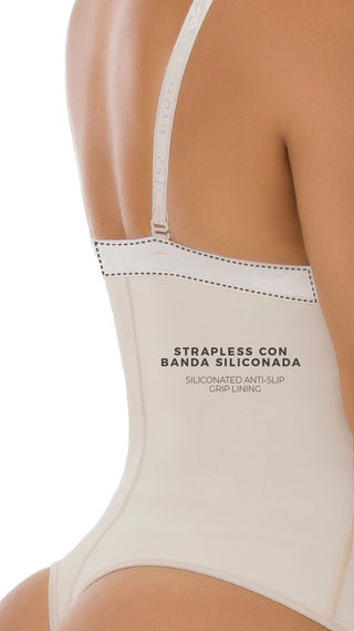 Body Tanga De Alta Compresión 5F106BB - Beige