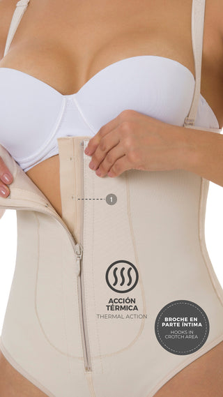 Body Tanga De Alta Compresión 5F106BB - Beige