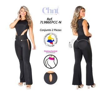 Jumpsuit 7L986EPCC-N - Negro