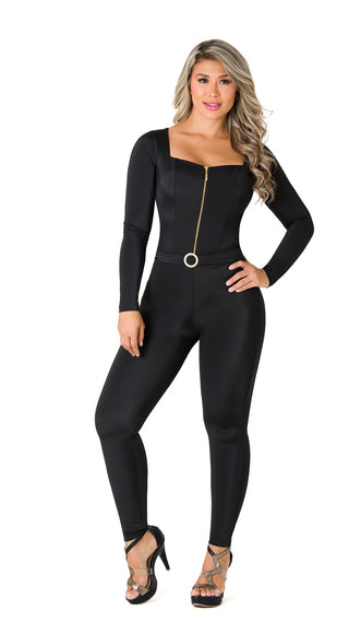 Enterizo LevantaCola 4L977EPCP-N - Negro