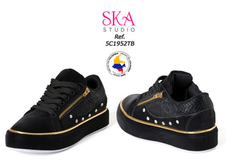 Tenis 5C1952TB - Negro