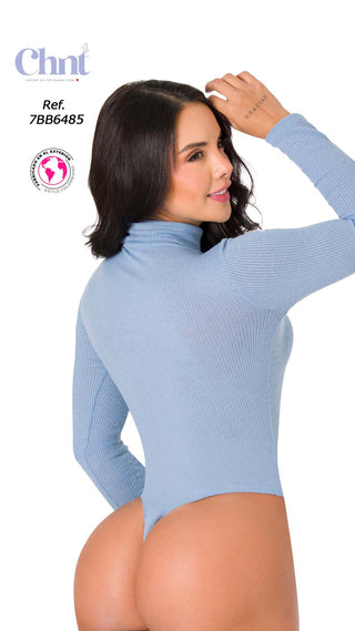 Bodysuit En Rib 7BB6485  - Azul