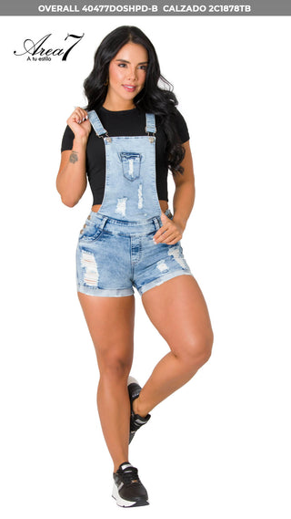 Othilia Shorts Levantacola Pretina Delgada 40477DOSHPD-B