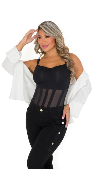 Faja Body de uso externo 5F352BB-N - Negro