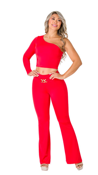 Conjunto 2 Piezas con Cinturón 2L995LPCC-N - Rojo