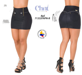 Falda LevantaCola CHNT 71332FAPN-B - Negro