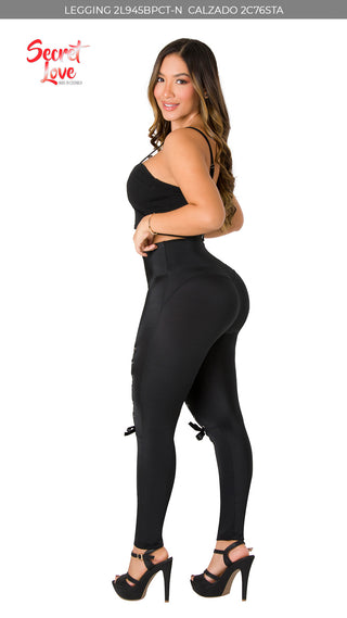 Legging Lift & Shape con Pretina Control 2L945BPCT-N - Negro