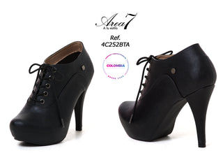 Calzado Modelo Tacon 4C252BTA - Negro