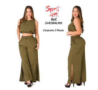 Conjunto Pantalón 2V6384LMX - Verde