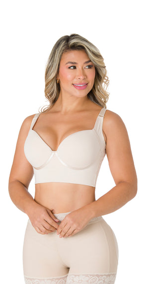 Brasier Push up multiusos 5F144B - Beige