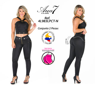 Conjunto 2 Piezas 4L983LPCT-N - Negro