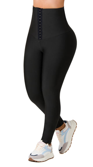 Leggings Neopreno Con Broches 5L766TCP-N - Negro