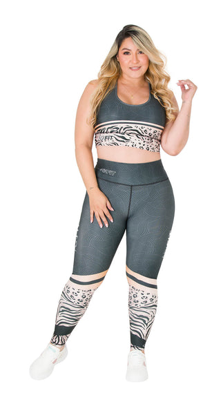 Conjunto Leggings Deportivo 7L859LPN-N - Estampado