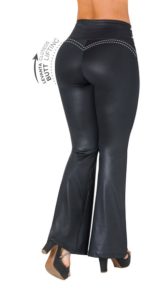 Legging Acampanado 4L984BPCC-N - Negro