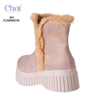 Botas Caña Corta 7C2089BOTB - Beige