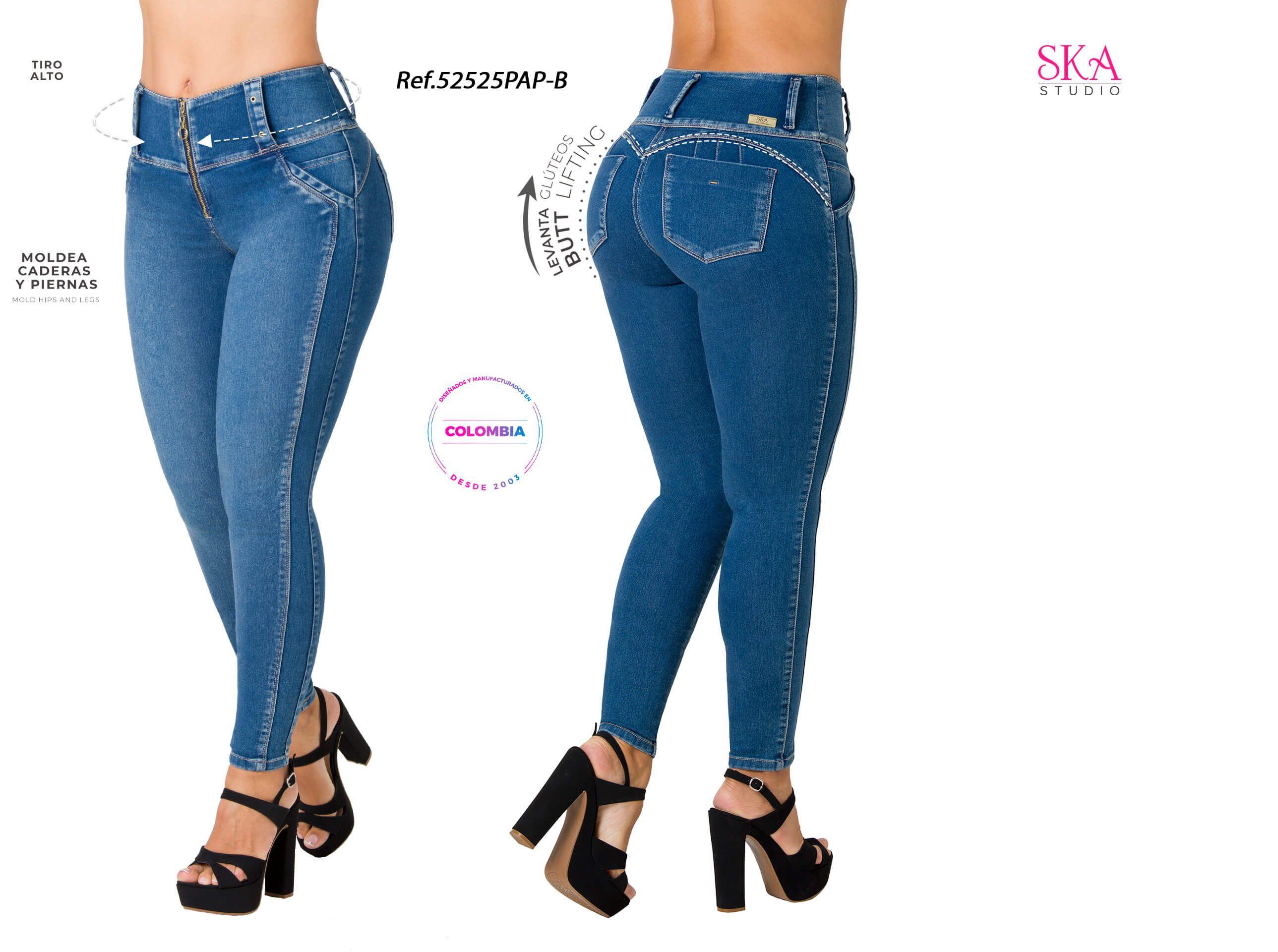 Ska studio deals jeans colombianos