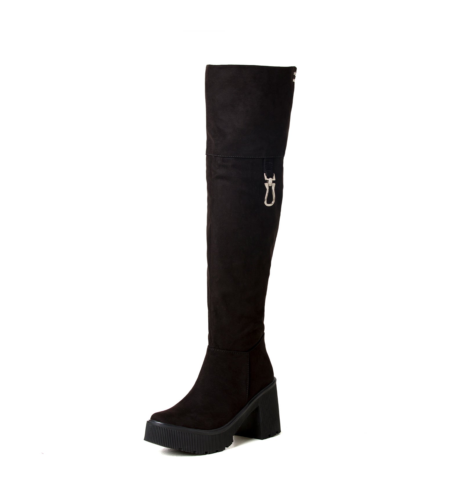 Botas largas discount con tacon bajo