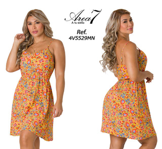 Vestido Mini Estampado 4V5529MN - Estampado