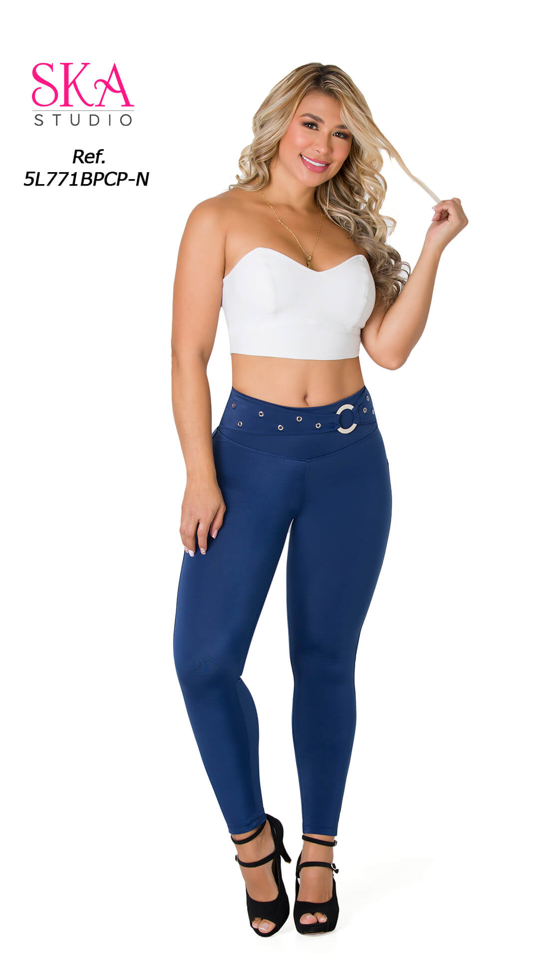 Leggings levanta cola con faja interna 5L770BPCT-N – Ska Studio Usa