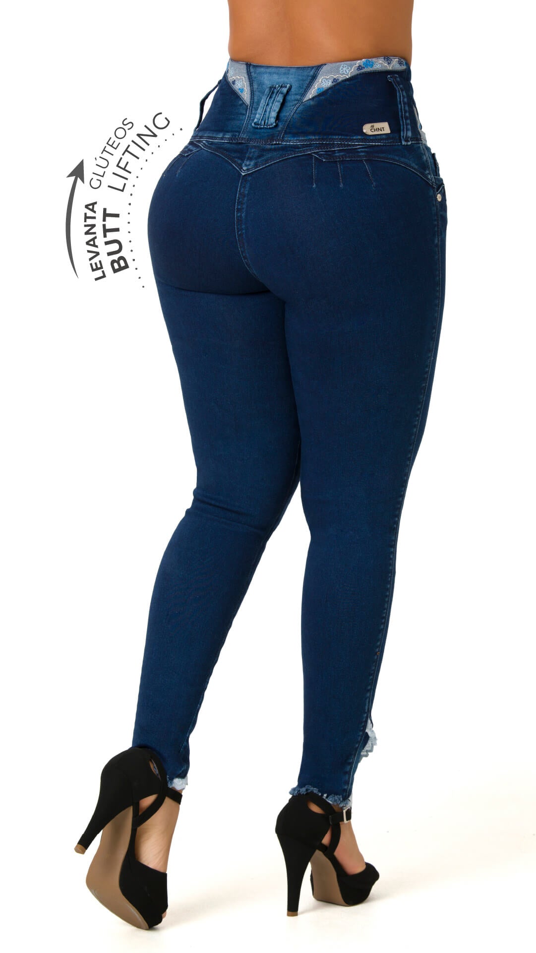 Izayah Jeans Skinny Butt Lifter High Waist 52363PET-B