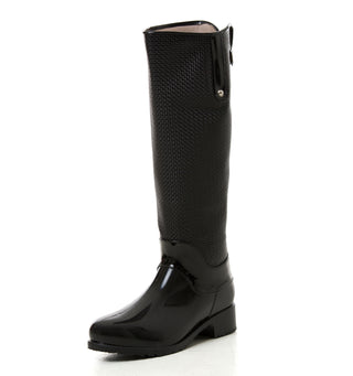 Botas holgadas con Textura 5C1256BOPL - Negro