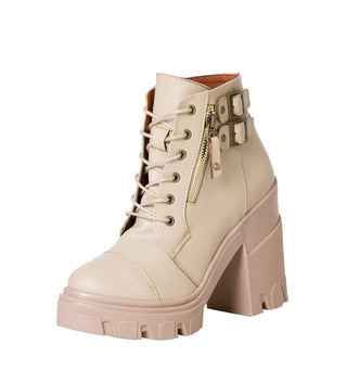 Botas con Tacon 5C1784BOTA - Beige