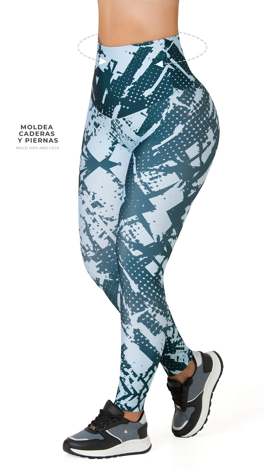 Leggings Neopreno Estampado 5L790TCP-N – Ska Studio Usa